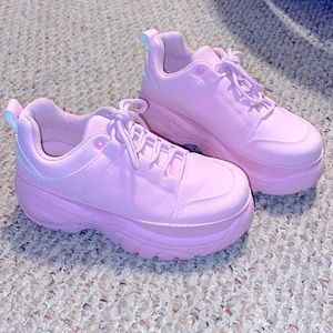 Bubblegum Soar High Sneakers
